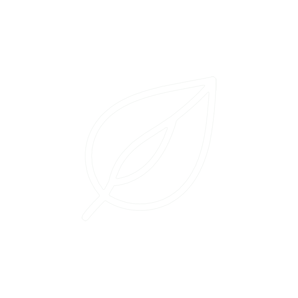 Outline drawing of a leaf on a white background.