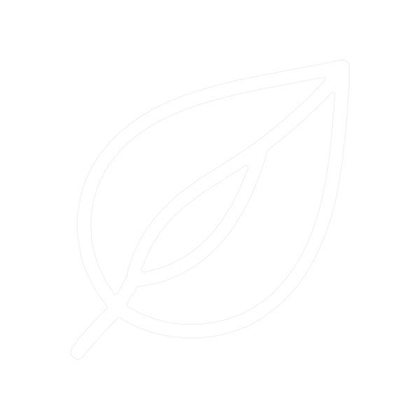 Outline drawing of a leaf.